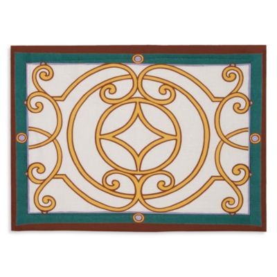 Cortile Print Tablemats, Set of 2