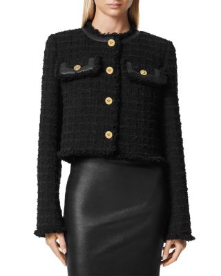 Versace Heritage Textured Tweed Jacket