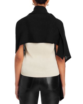 100% Cashmere Oversized Knit Scarf - Exclusive