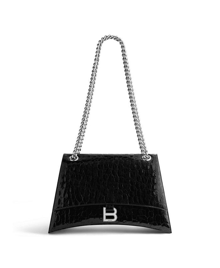 Balenciaga Crocodile Embossed Crush Mini Chain Bag | Bloomingdale's