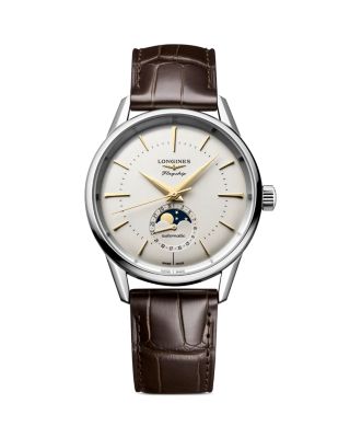 Longines Flagship Heritage Watch 38mm In Ivory brown ModeSens