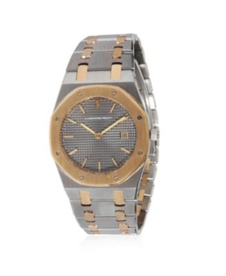 Pre Owned Audemars Piguet Gold Stainless Steel Royal Oak 56175SA