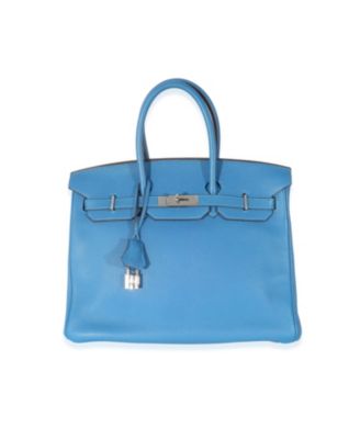 Pre-Owned Hermes Birkin 35 Leather Handbag