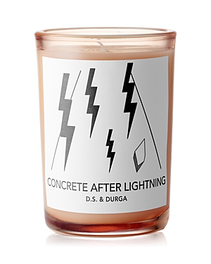 D.s. & Durga Concrete After Lightning Candle In Brown
