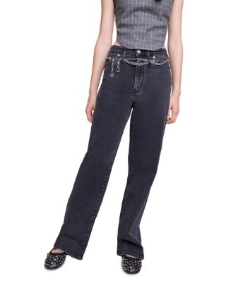 Maje - Pantinie Jeans in Black