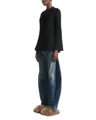 ジャケット・アウター acka collarless jacket L'AGENCE Yari Collarless Jacket | Saks Fifth Avenue