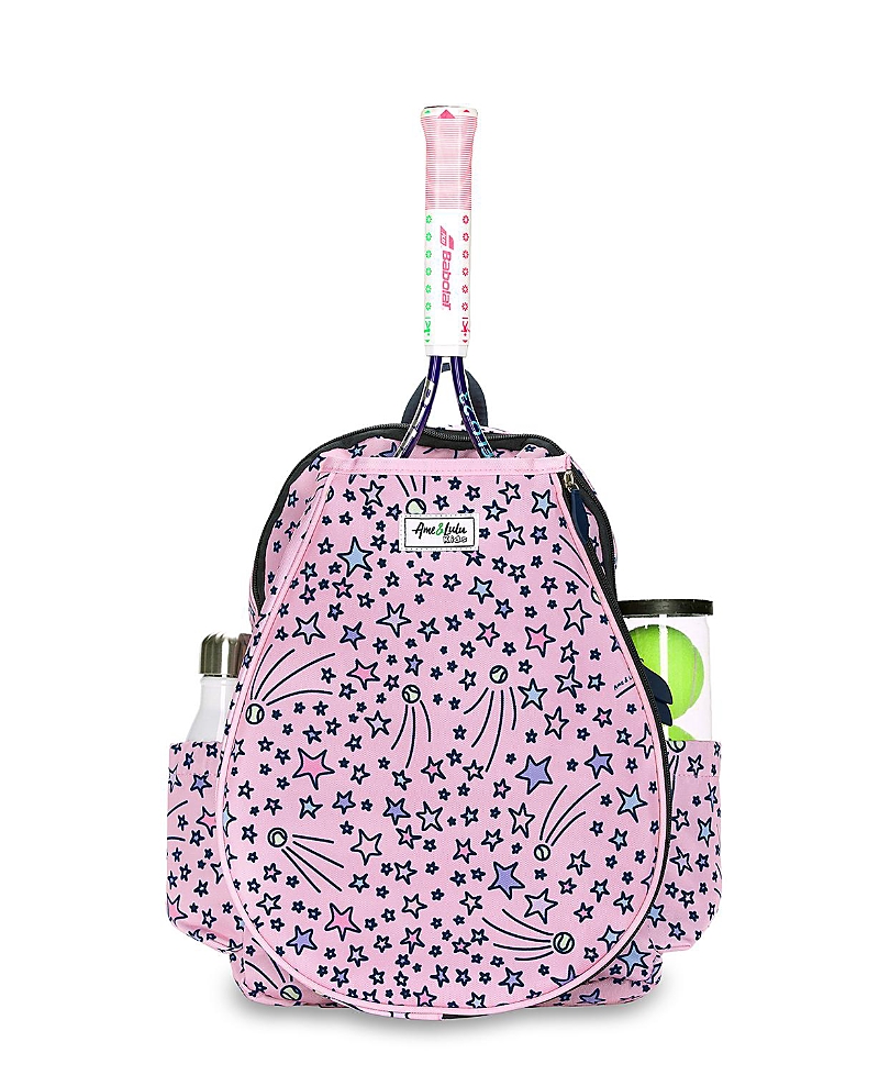 Ame & Lulu Girls' Hearts Little Love Tennis Backpack - Little Kid, Big Kid