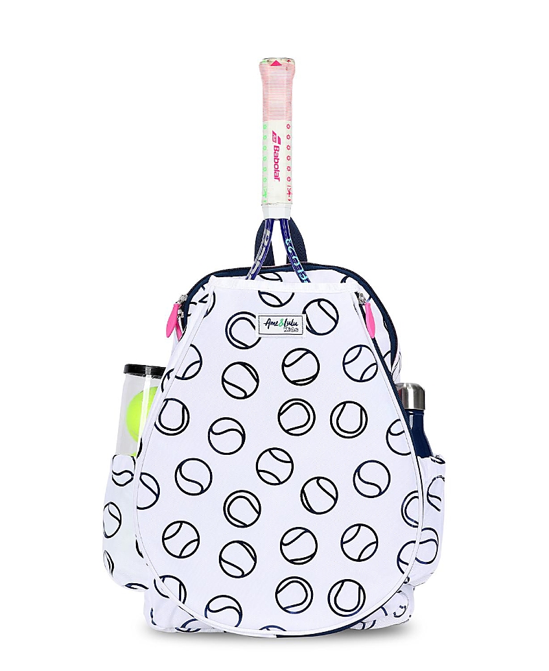 Ame & Lulu Girls' Hearts Little Love Tennis Backpack - Little Kid, Big Kid