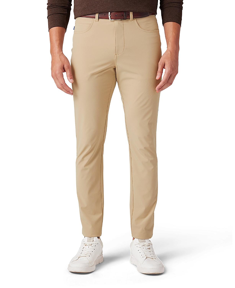 Mizzen + Main Helmsman 5 Pocket Pant In Khaki Solid