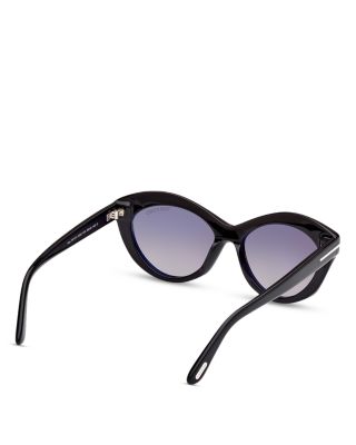 Toni Oval Sunglasses, 55mm