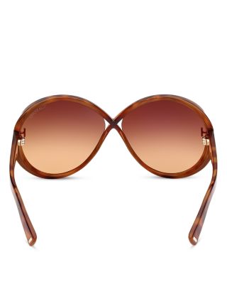 Tom Ford Edie 02 Round Sunglasses, 64mm | Bloomingdale display picture 3