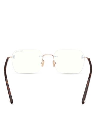 Rectangular Blue Light Glasses, 54mm