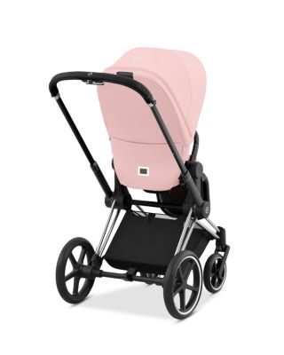 PRIAM 4 Stroller – Chrome Frame and Black Handle