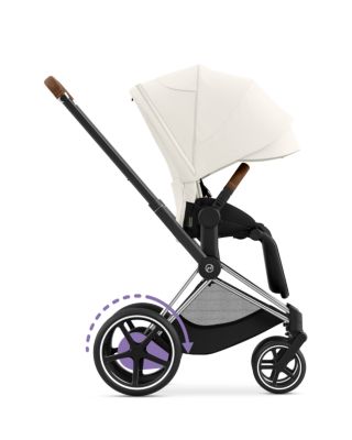 e-PRIAM 2 Smart Stroller in Chrome/Brown