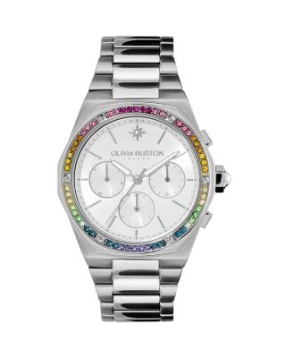 Olivia Burton - Hexa Embellished Chronograph, 38mm