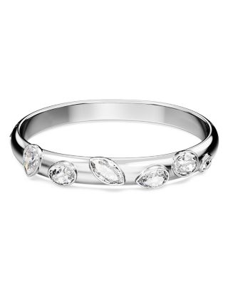 Swarovski - Imber Mixed Cut Swarovski Crystal Bangle Bracelet in Rhodium Plated