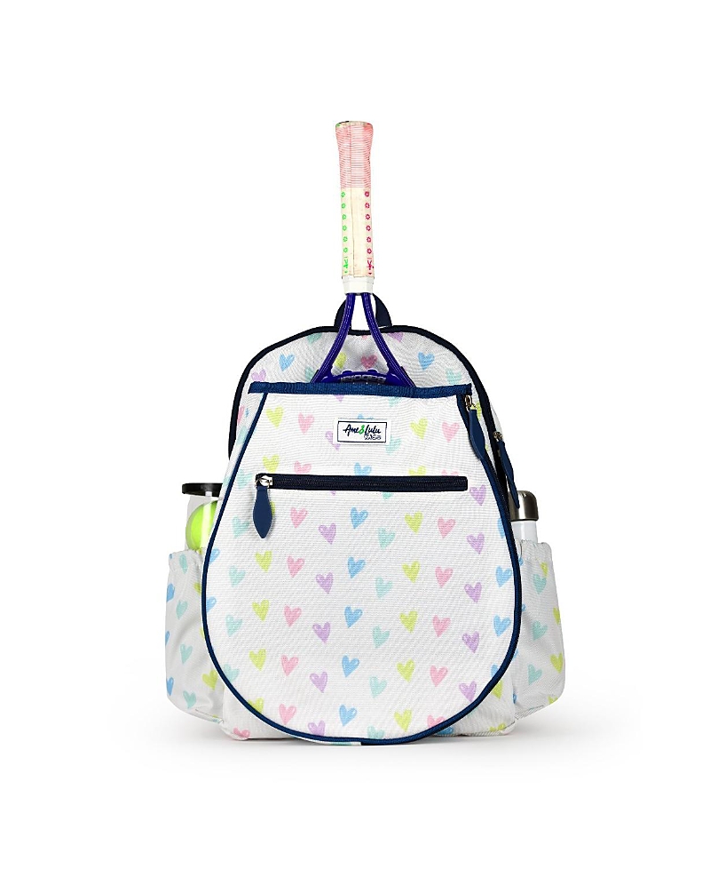 Ame & Lulu Unisex Navy Camo Big Love Tennis Backpack - Little Kid, Big Kid