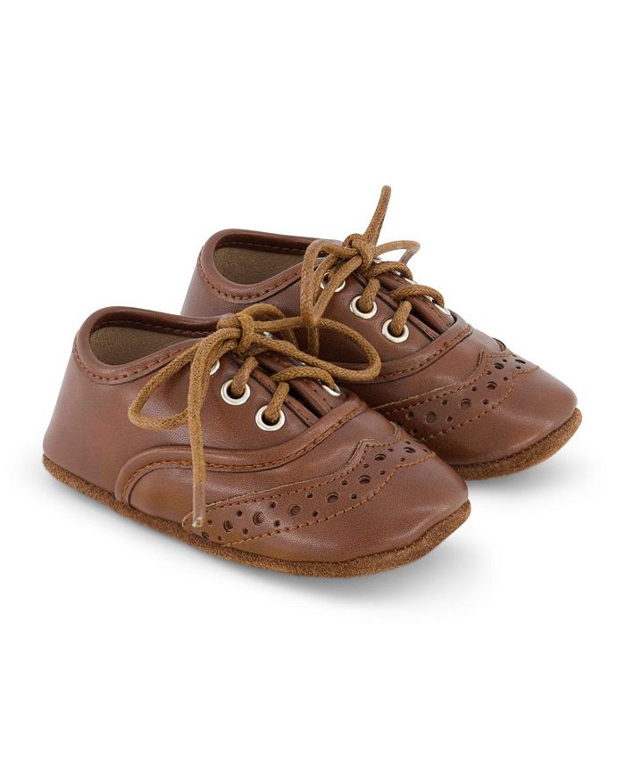 Unisex Wingtip Lace Up Shoes Baby Toddler