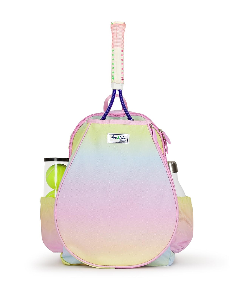 Shop Ame & Lulu Girls' Gators Little Love Tennis Backpack - Little Kid, Big Kid In Rainbow Sherbert