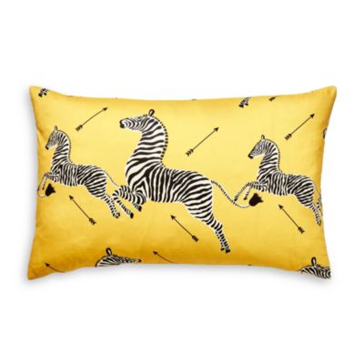 Zebra's Petite Lumbar Decorative Pillow, 22" x 14"