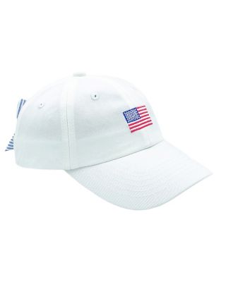 Bits & Bows - American Flag Bow Baseball Hat