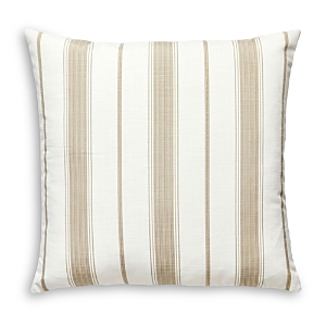 Scalamandre Sconset Outdoor Decorative Pillow, 22 X 22 In Beige
