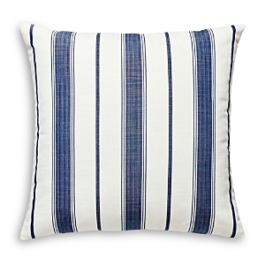 Scalamandre Sconset Outdoor Decorative Pillow, 22 X 22 In Blue