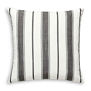 Scalamandre Sconset Outdoor Decorative Pillow, 22 X 22 In Grey
