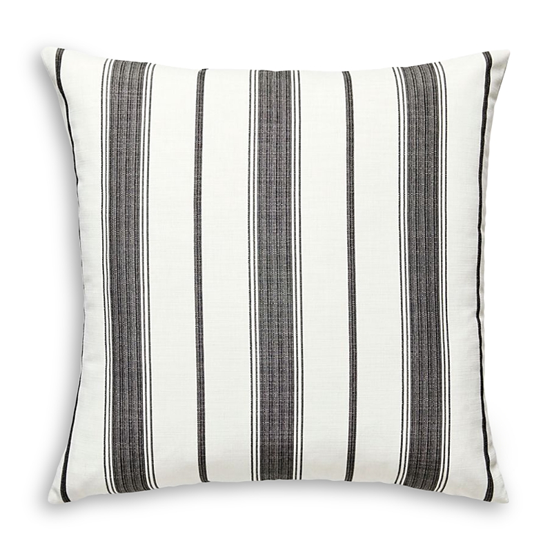 Scalamandre Sconset Outdoor Decorative Pillow, 22 X 22 In Gray