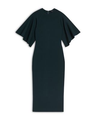 Ted Baker Lounia Fluted Sleeve Bodycon Midi Dress | Bloomingdale's Women