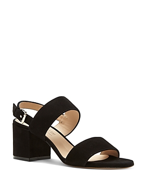 Shop La Canadienne Women's Foxy Block Heel Sandals In Black