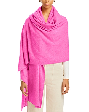 C By Bloomingdale's Cashmere Travel Wrap - 100% Exclusive In Heather Carnation