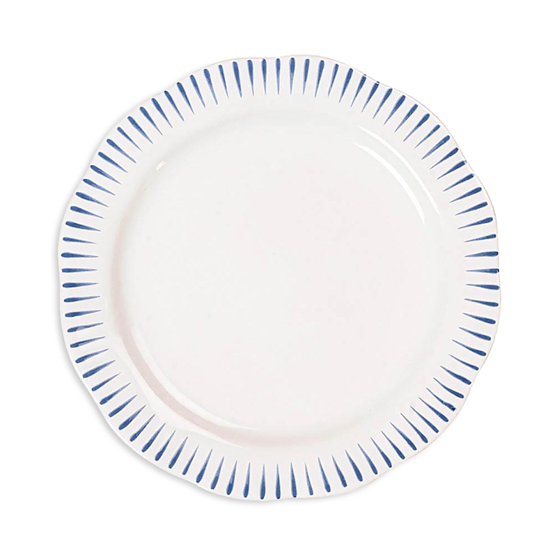 Juliska Sitio Stripe Dessert/Salad Plate