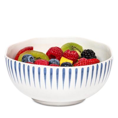 Sitio Stripe Cereal/Ice Cream Bowl