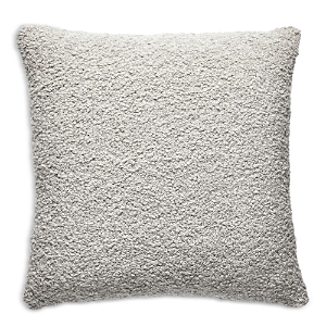 Scalamandre Mouton Decorative Pillow, 22 X 22 In Silver
