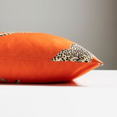 Leaping Cheetah Decorative Pillow, 22" x 22"