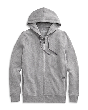 Mack Weldon Ace Micro Brushed French Terry Hoodie In Grey Heather