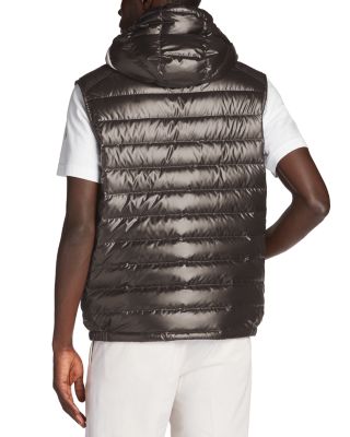 Clai Quilted Full Zip Hooded Down Vest