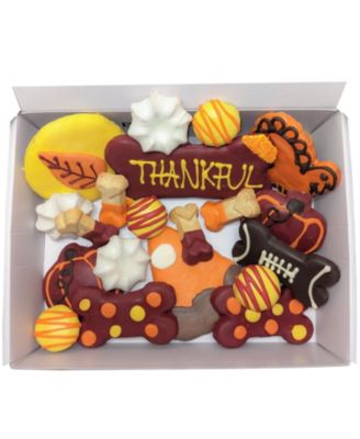 Thankful Themed Dog Treats Gift Box