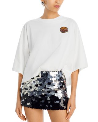 Essentiel Antwerp Embellished Burger Applique Tee