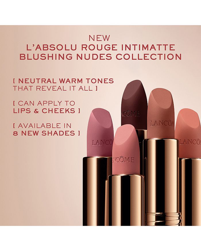 Shop Lancôme L'absolu Rouge Intimatte Lipstick In 299 French Cashmere