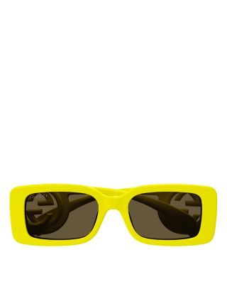 Chaise Lounge Rectangular Sunglasses, 54mm