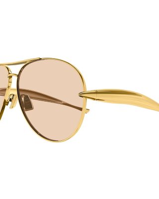 Sardine Pilot Metal Sunglasses, 64mm