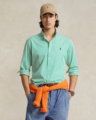 Polo Ralph Lauren - Cotton Stretch Poplin Classic Fit Button Down Shirt