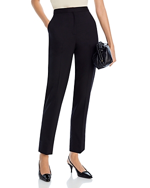 Shop Jason Wu Collection Tailored High Waisted Pants In Black