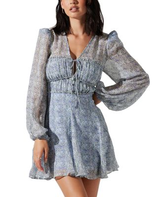 green emerald velvet dress Vinya Poplin Drop Waist Dress