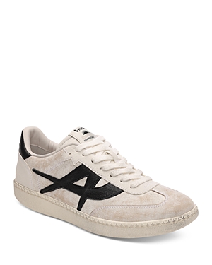 Ash Women's Sunset Low Top Lace Up Sneakers In Beige White/black