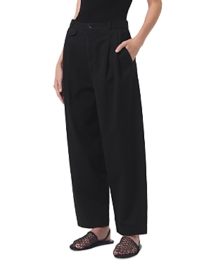 Shop Agolde Becker Chino Pants In Black