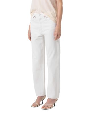 Agolde 90's Mid Rise Straight Jeans in Fortune Cookie