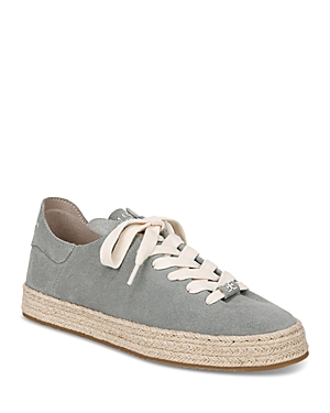 Sam Edelman Women's Poppy Jute Lace Up Low Top Espadrille Sneakers